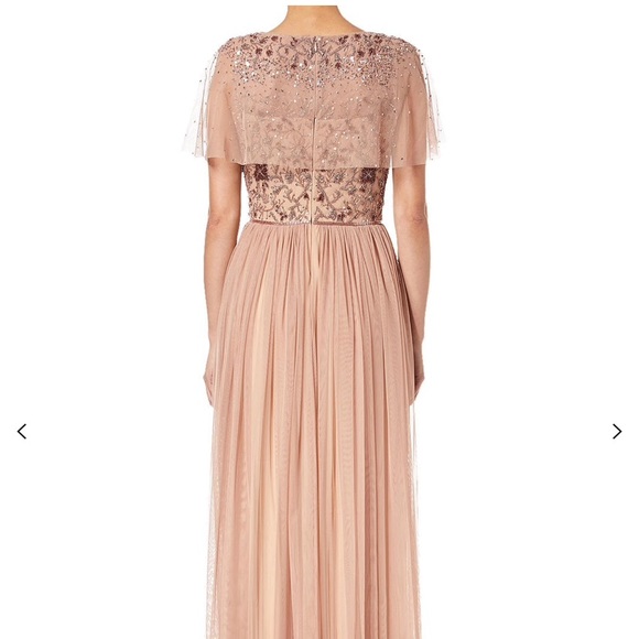 Adrianna papell long beaded dress - Picture 2 of 8